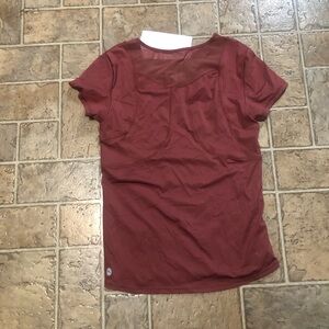 Clay colored ultra deluxe nylon shirt